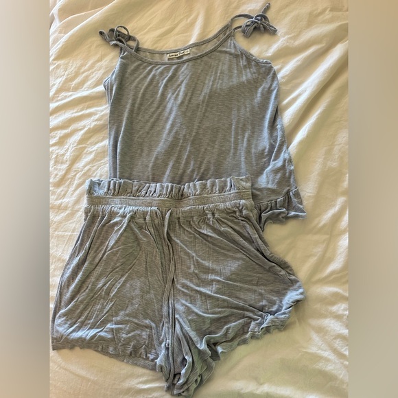 Gray Women's Pajama Set - Picture 1 of 11
